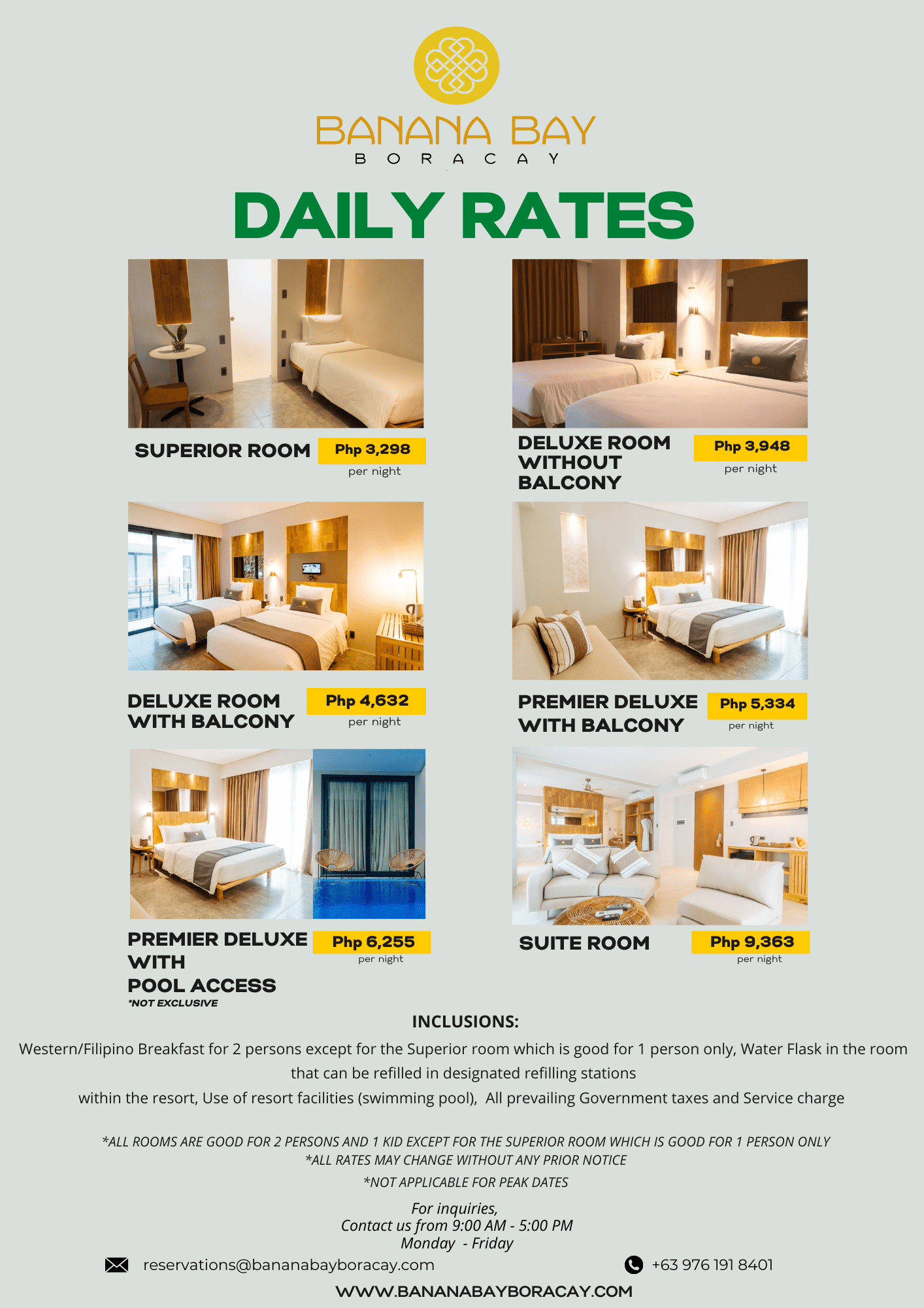 Daily Rates