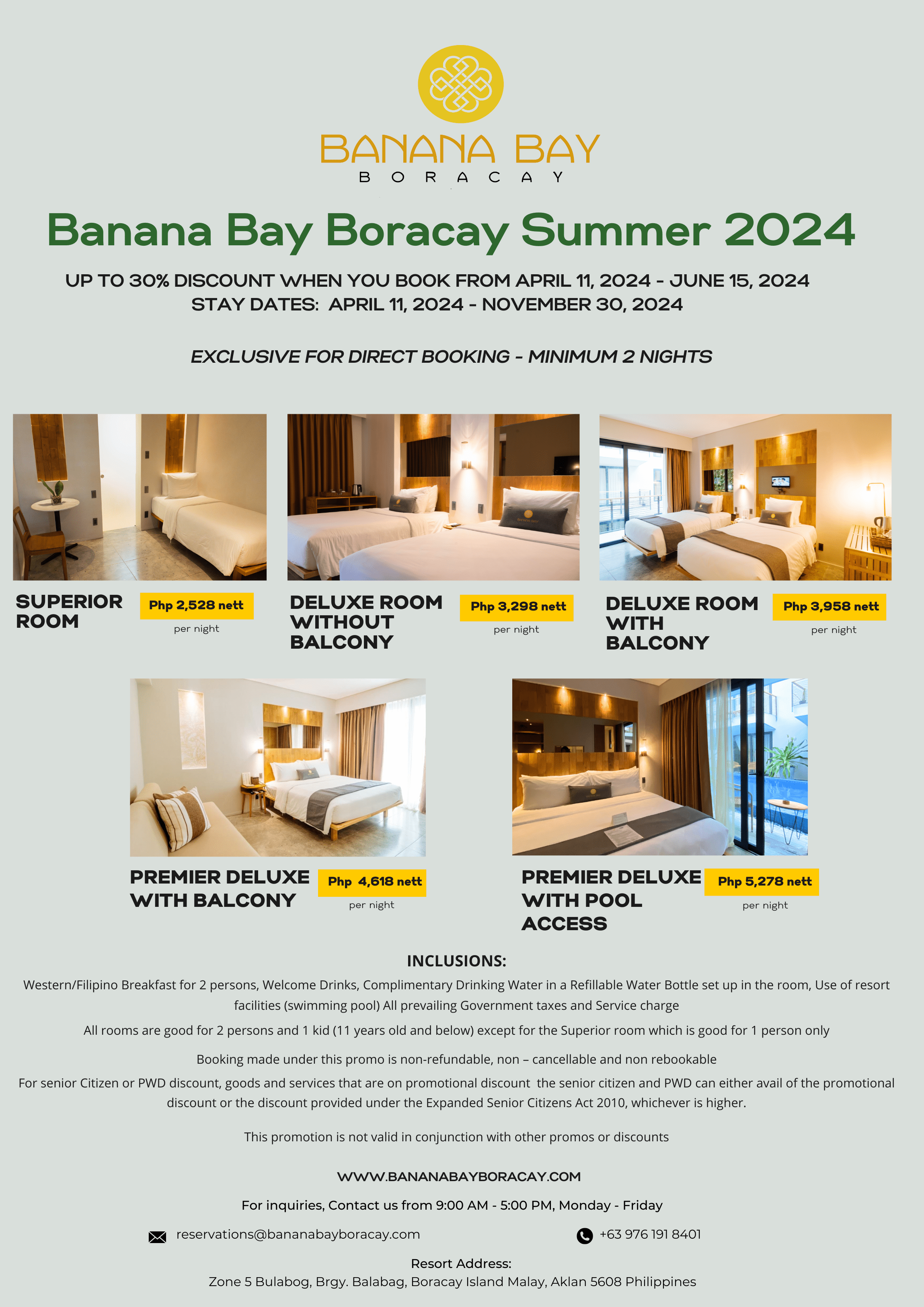 Banana Bay Boracay Summer 2024